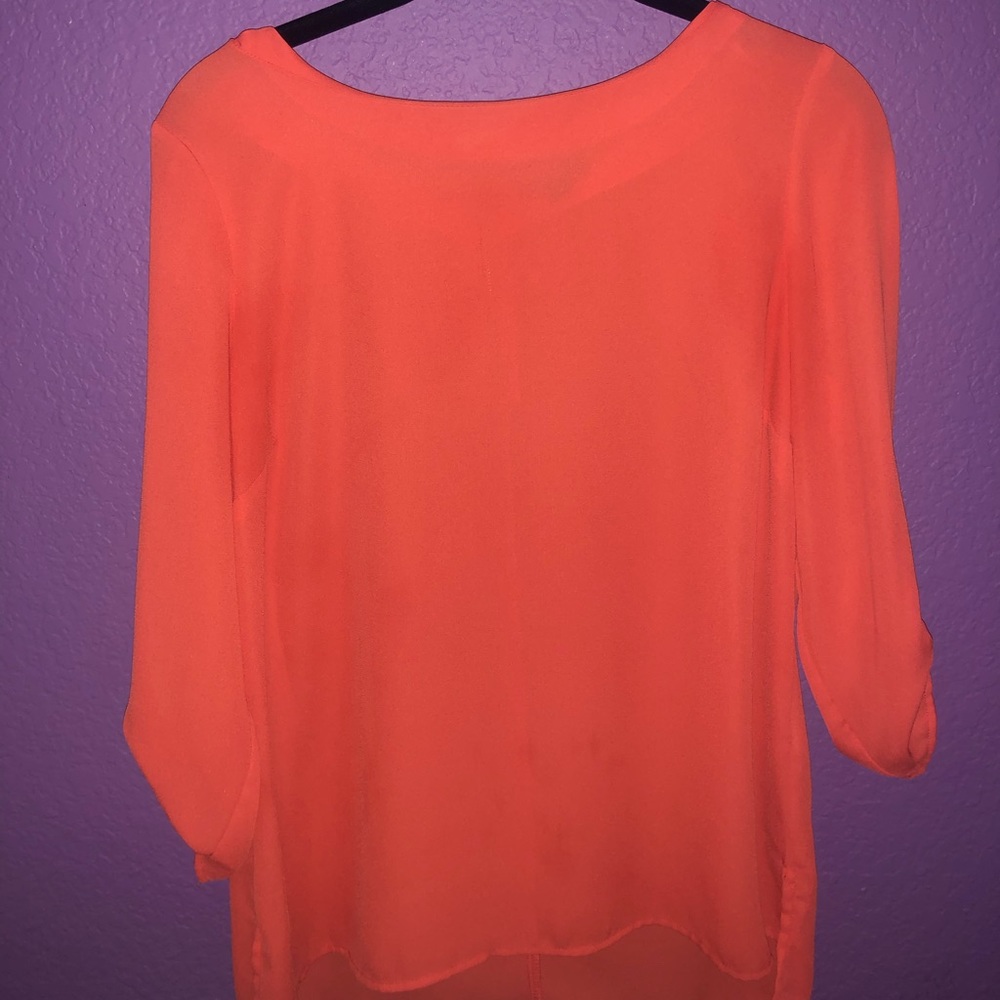Red/Orange Blouse